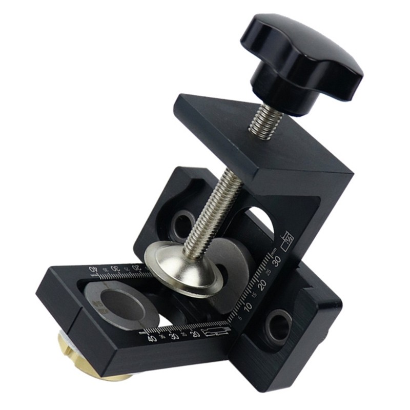 3 In 1 Adjustable Doweling Jig Woodworking Pocket Hole Jig with 6/8/10/15mm Dril