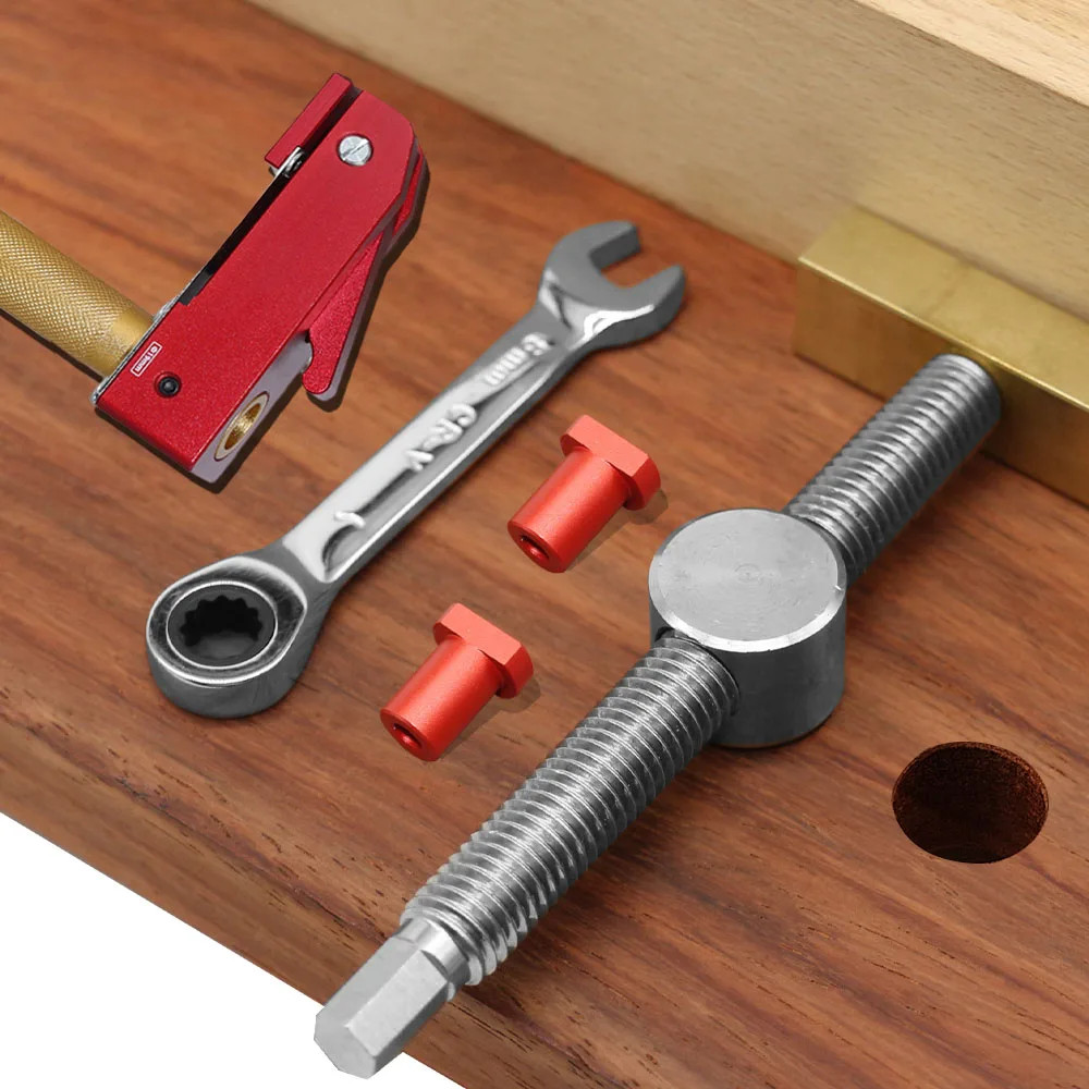 Drill Guide Jig Vertical 90 Degree Pocket Hole Doweling Locator Carpentry Tool