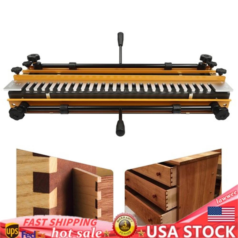 NEW 24″ Manual Dovetail Jig Woodworking Template Wood Board Dovetail Jig Machine