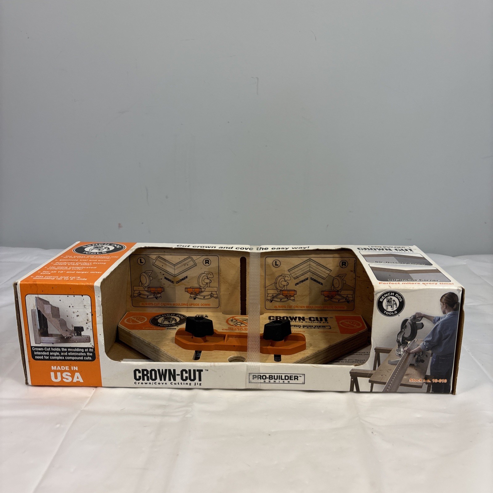 Bench Dog Tools Crown Cut Crown/Cove Cutting Jig USA 10-010 NEW In Box