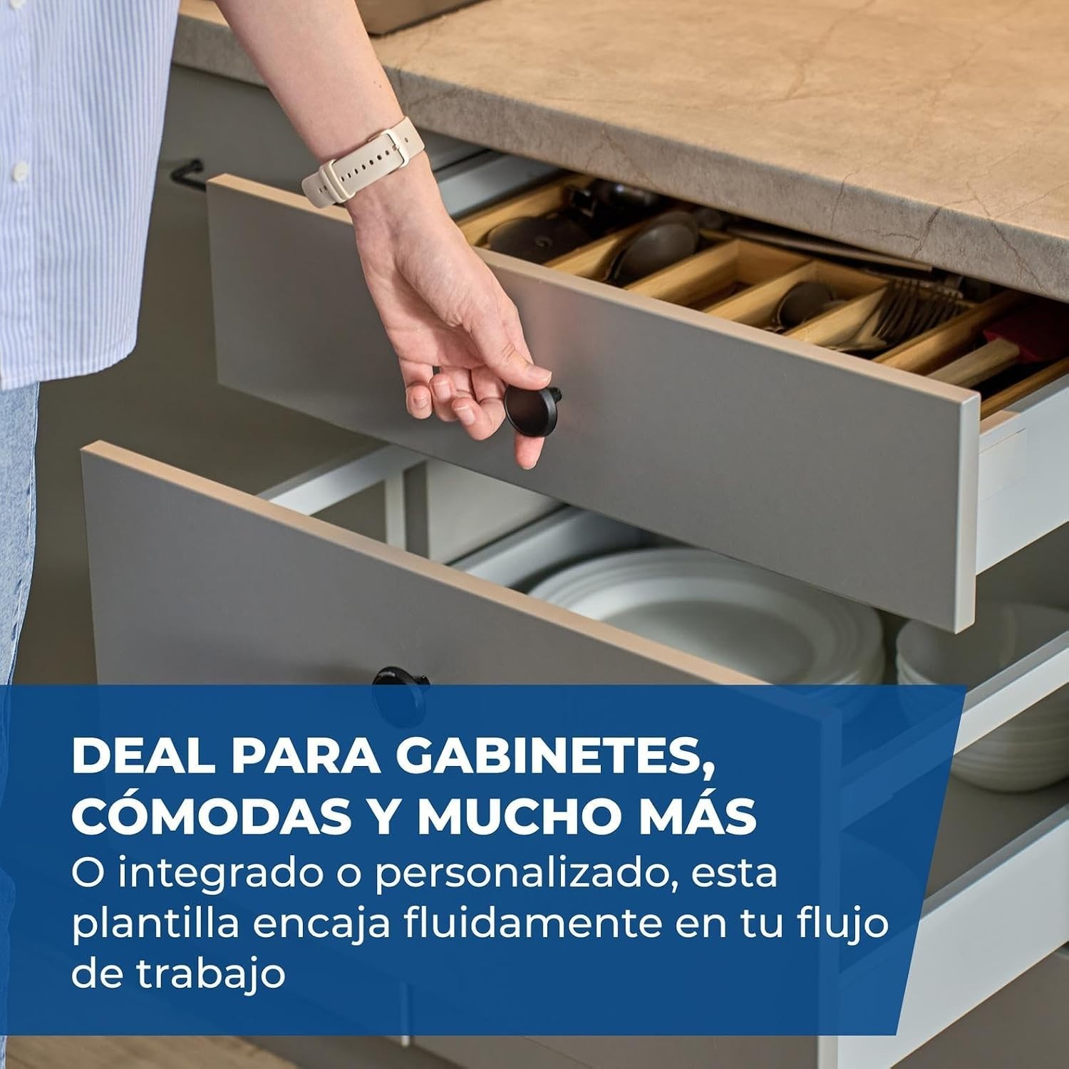 KHI-Slide Drawer Slide Jig Kit – 2 Tools for Easy Drawer Installation