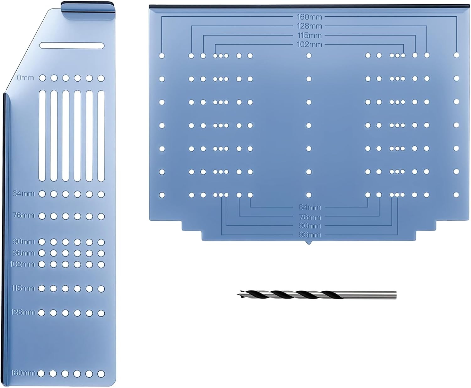 JOY DECOR Cabinet Pulls Installation Jig Drill Template