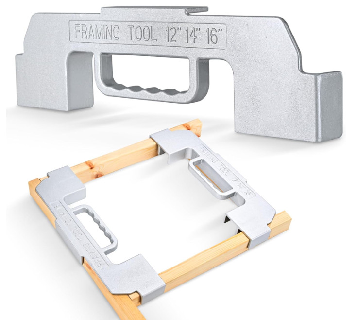 3 in 1 Framing Jig Tools,12″,14″,16″ On-Center Stud Layout