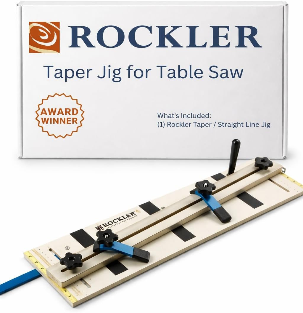 Taper Jig for Quick Tapered Cuts – Perfect for Chair Legs & Table Saws