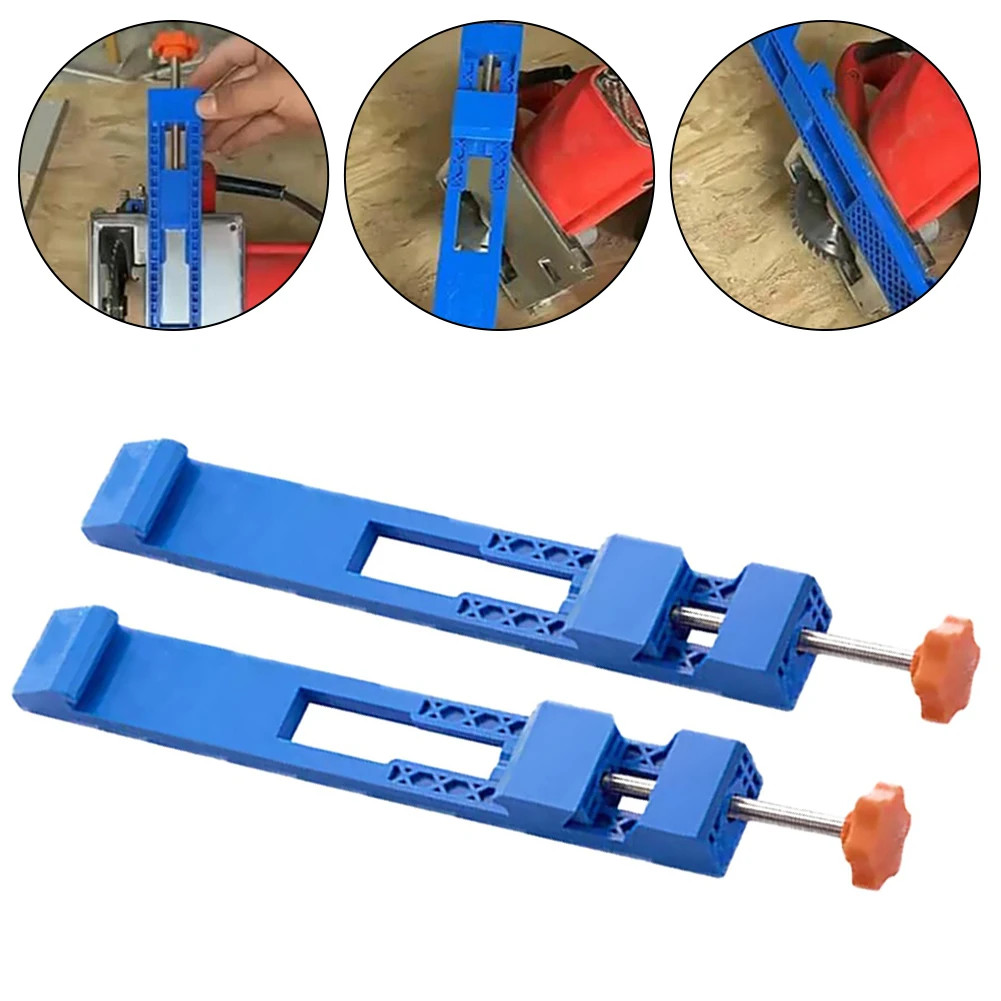 1/2Pcs Adjustable Cutting Machine Base Guide Circular Saw Milling Positioning Cl