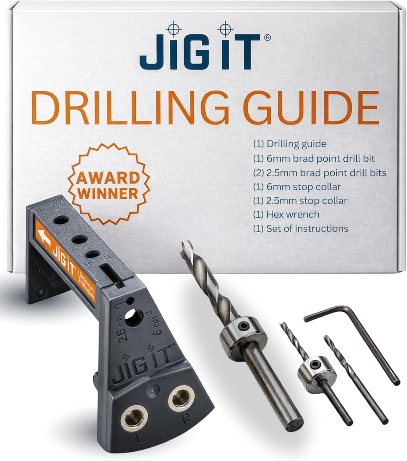 JIG IT Undermount Drilling Guide – Accurate & Durable Drawer Slide Tool