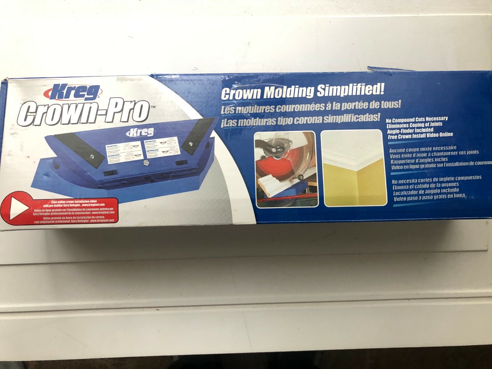 New- Kreg Crown Pro Miter Saw Guide -Model KMA2800 Free Shipping