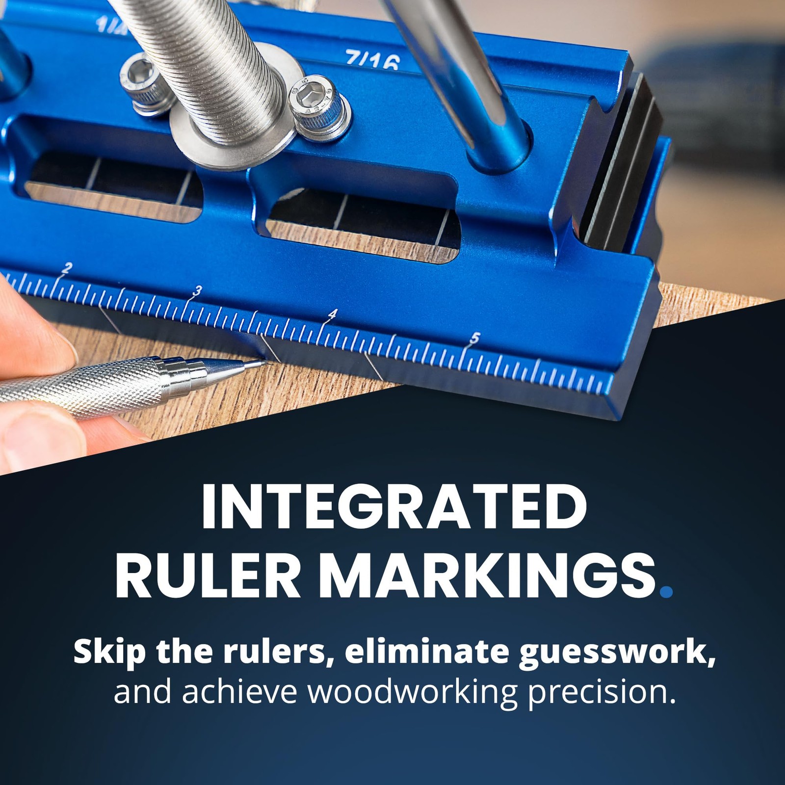 – Self Centering Dowel Jig with Elongated Jaws and Extra Wide Clamp – Precisi…