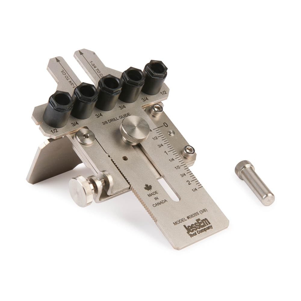 08355 3/8″ Stainless Dowelling Jig with Angle