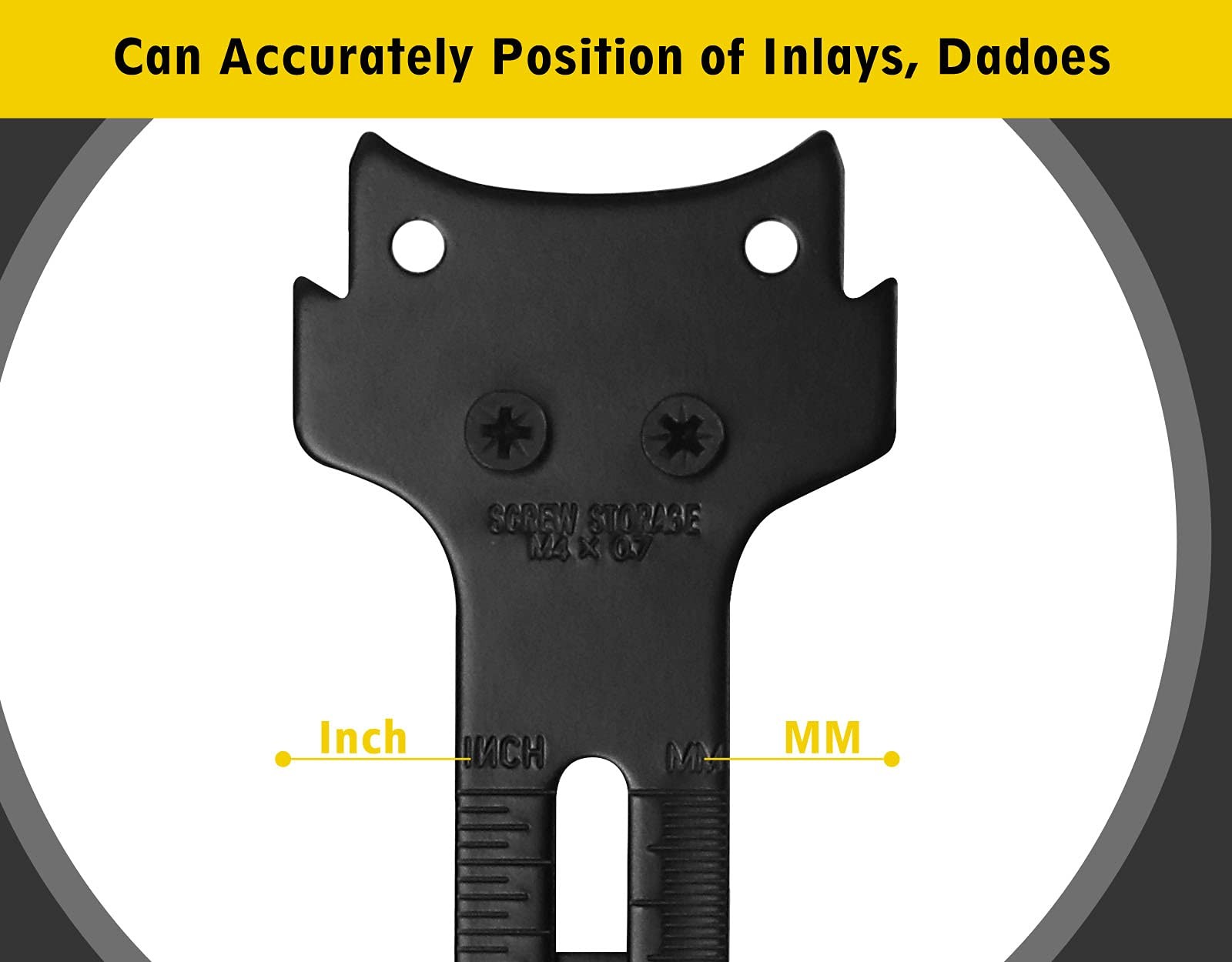 Router Edge Guide for Fixed Base Compact Router Straight Cutting Guide