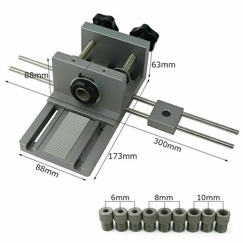 88MM Self Centering Dowelling Jig for Locator-Metric Dowels Drilling Home Tools