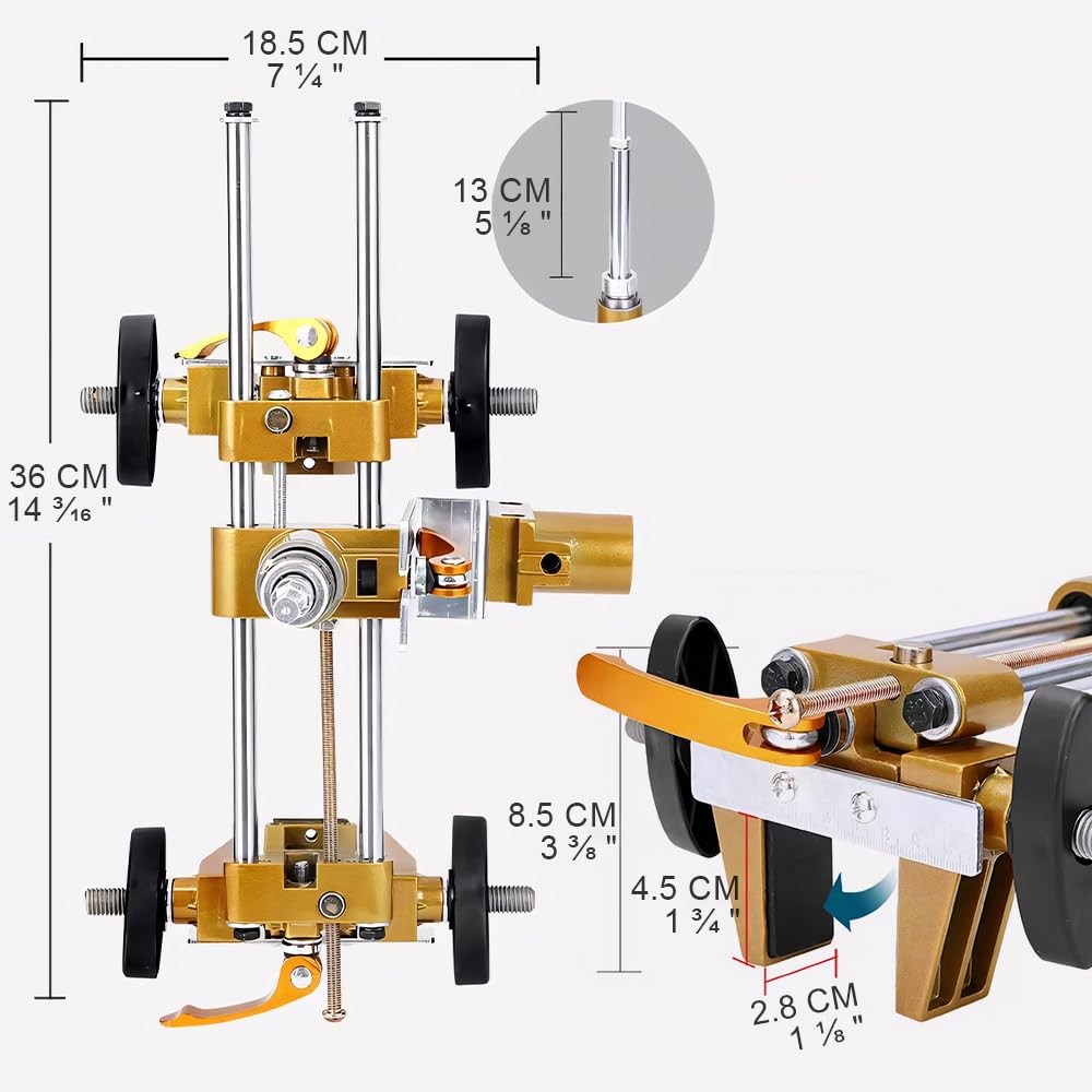 Door Lock Hole Opener Kit for Installing Doors Lock Mortiser Kit for Wooden Door