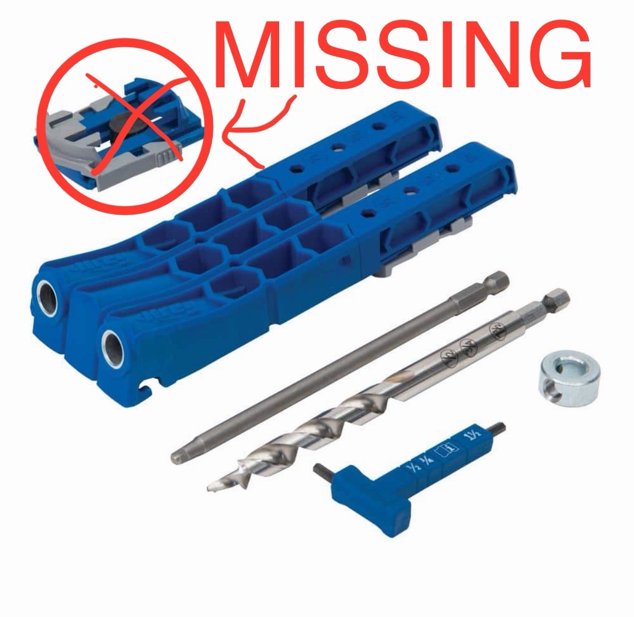 Kreg Pocket Hole Jig MISSING SEE PICTURE
