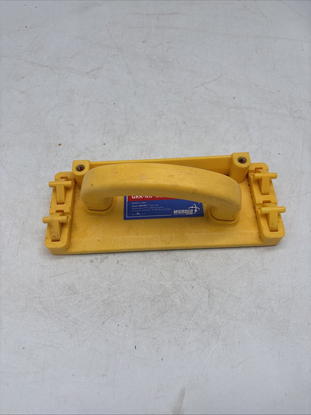 MicroJig GRR-Rip Block GB-1 Smart Hook Push Block – Woodworking – Model #GB-1