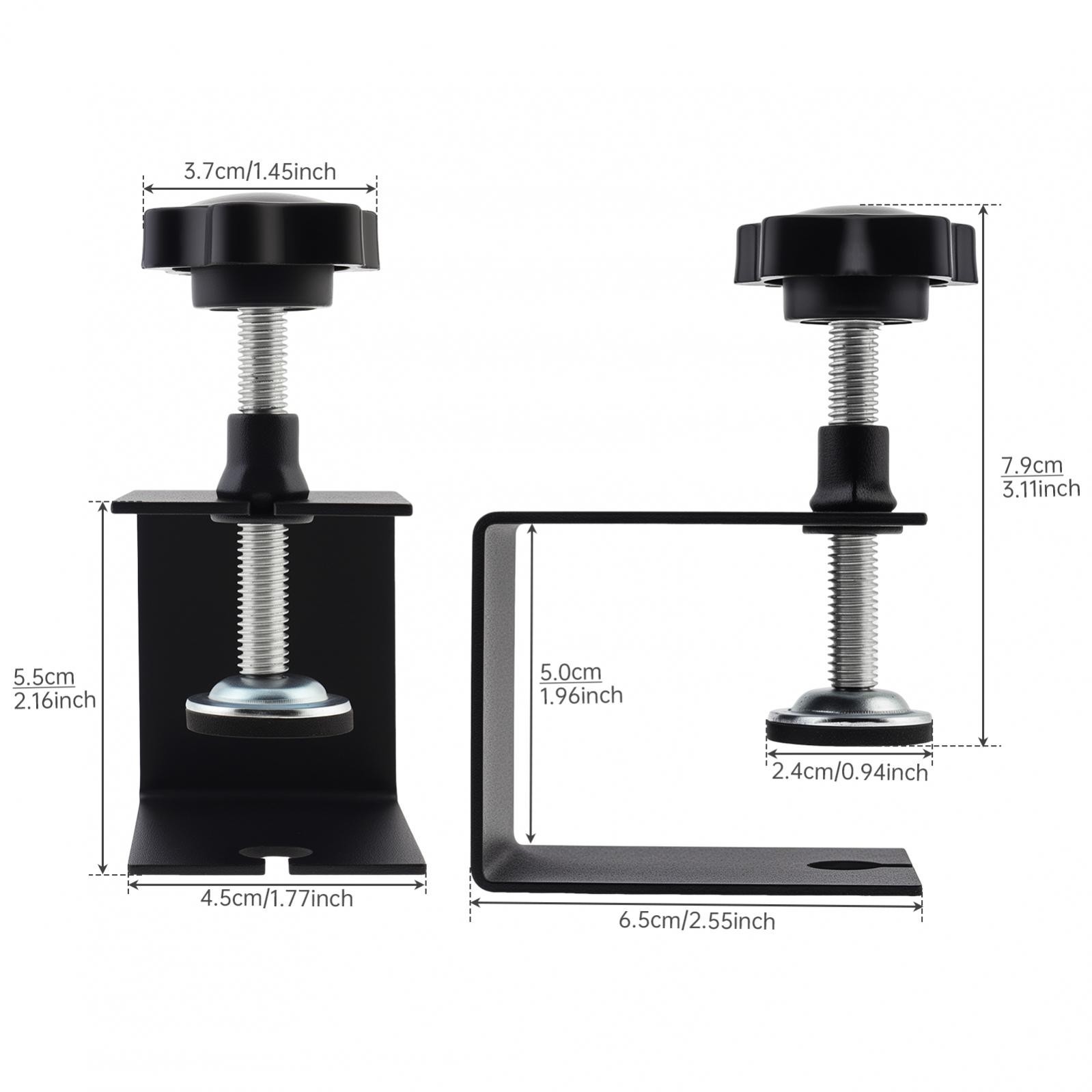 2X Universal Woodworking Jig Clamp Cabinet Drawer Front Installation Fixing Clip
