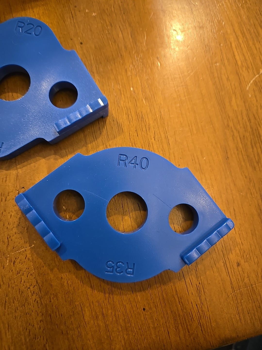 4Pcs Radius Jig Router Templates for Woodworking,R5 R10 R15 R20 R25 R30 R35 R40