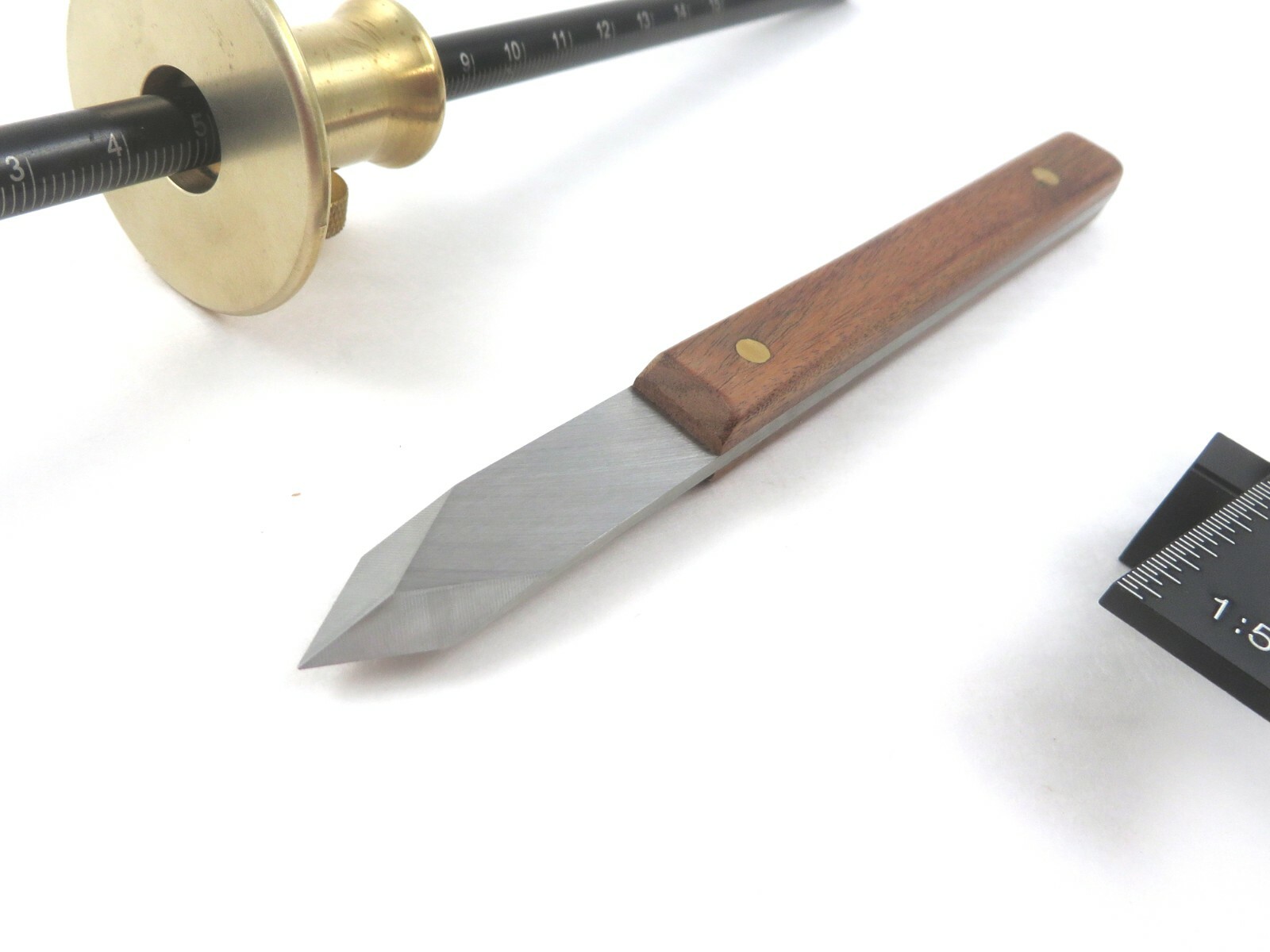 3 Piece Dovetail Layout Kit with Dovetail Marking Jig with 1:5 and 1:8 Slopes
