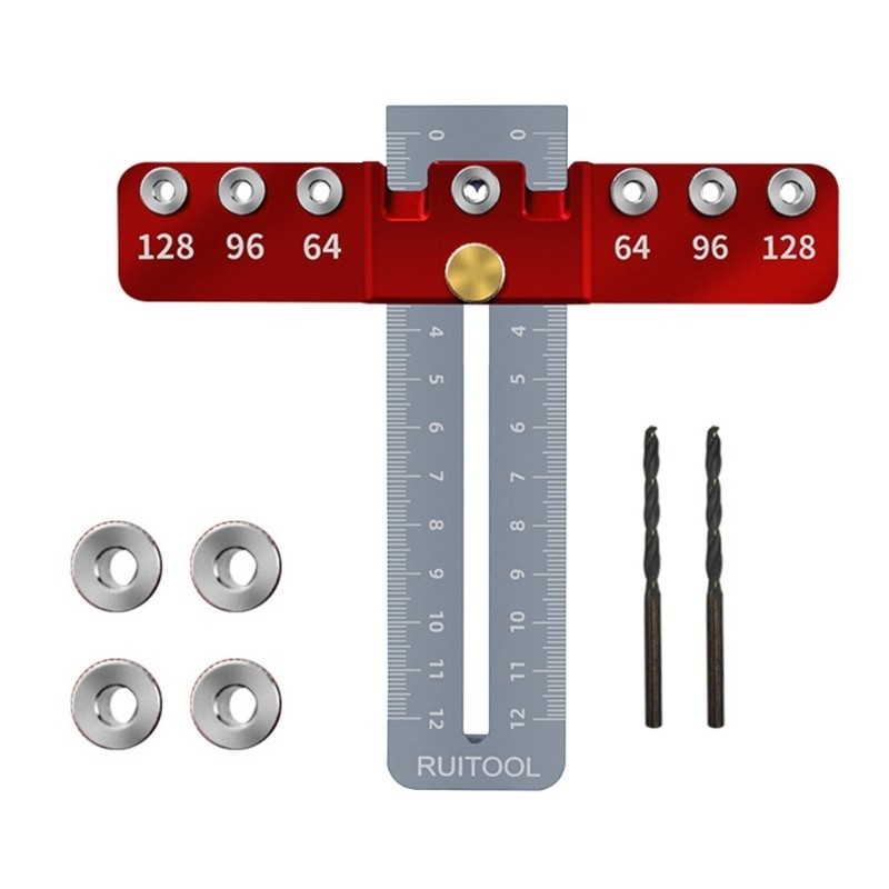 Drill Template Guide for Door Drawer Handle Installation Tools Hand Tools