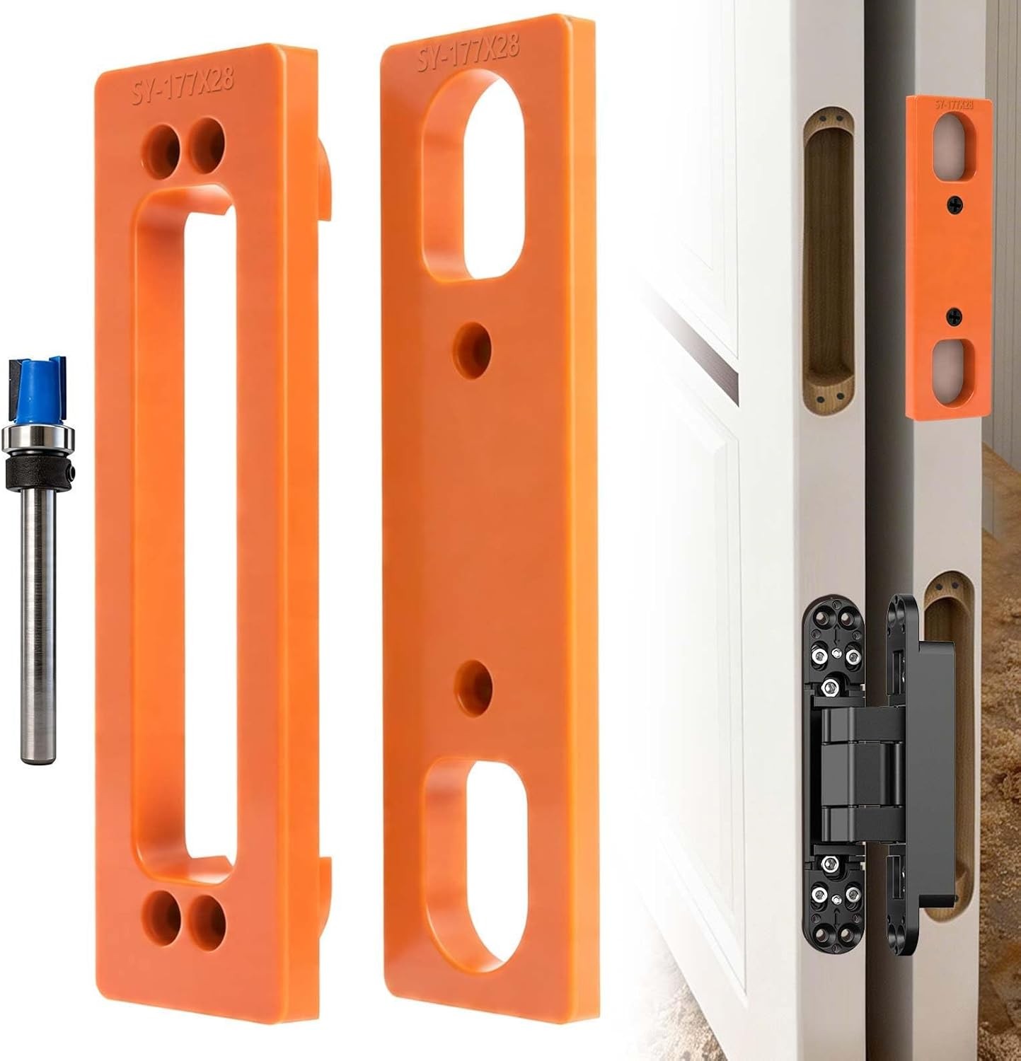 Hidden Door Hinge Jig Hidden Hinge Mortiser Template Concealed Hinge Jig