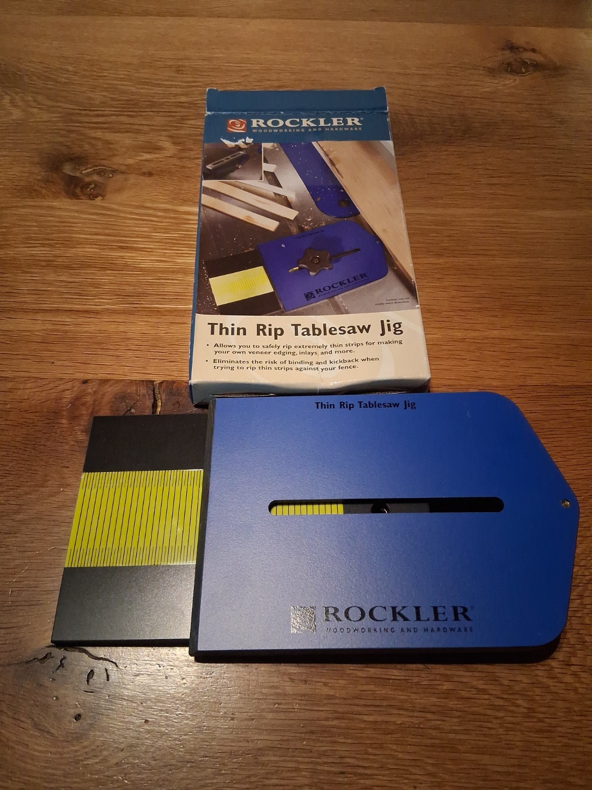 Rockler Thin Rip Table Saw Jig – Missing Knob