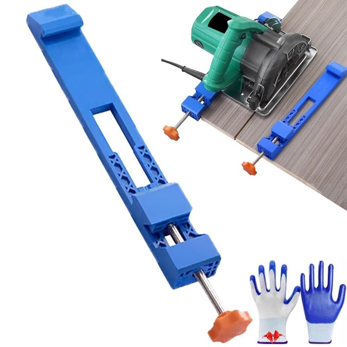 For Circular Saw Edge Guide With Two Way Adjustable Positioning Feature Set