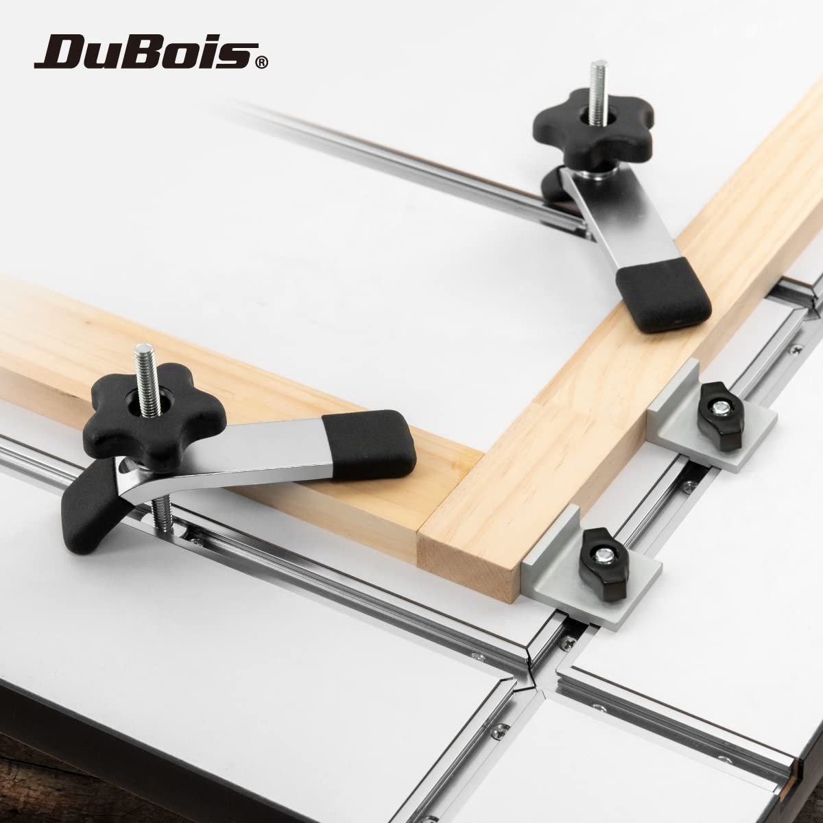 2 PCS 51012 48 Inch Double Cut Profile Universal TTrack Aluminum Woodworking