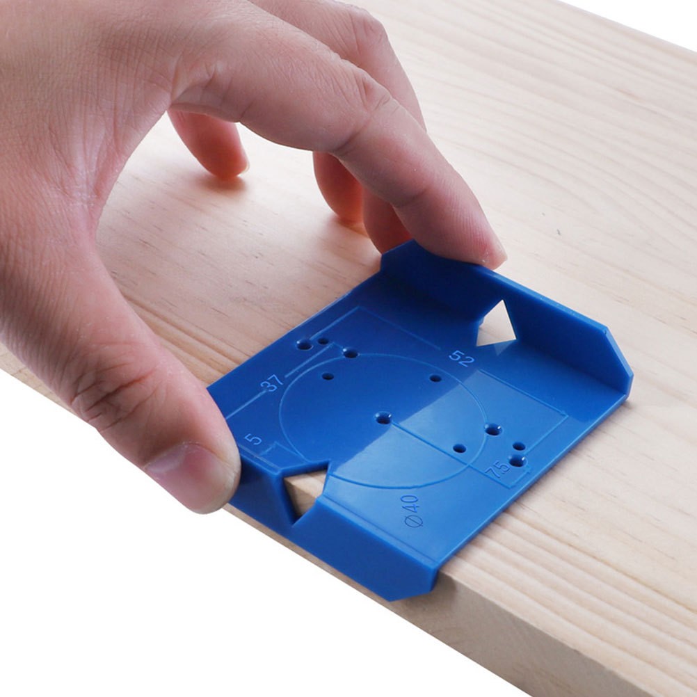 Cabinet Hole Drilling Template Hardware Jig Door Positioning Tool