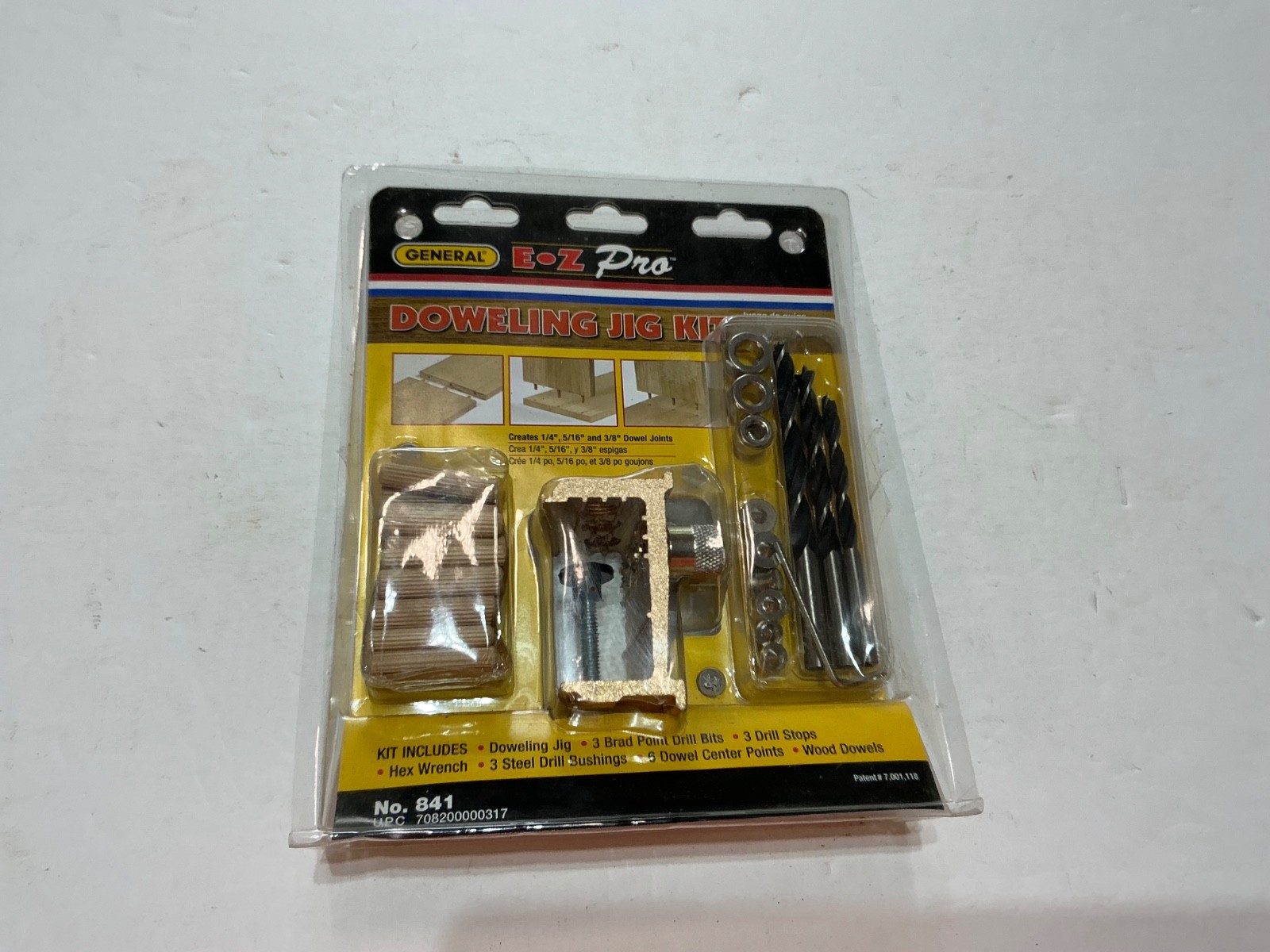 NOS General E-Z Pro doweling jig kit No. 841