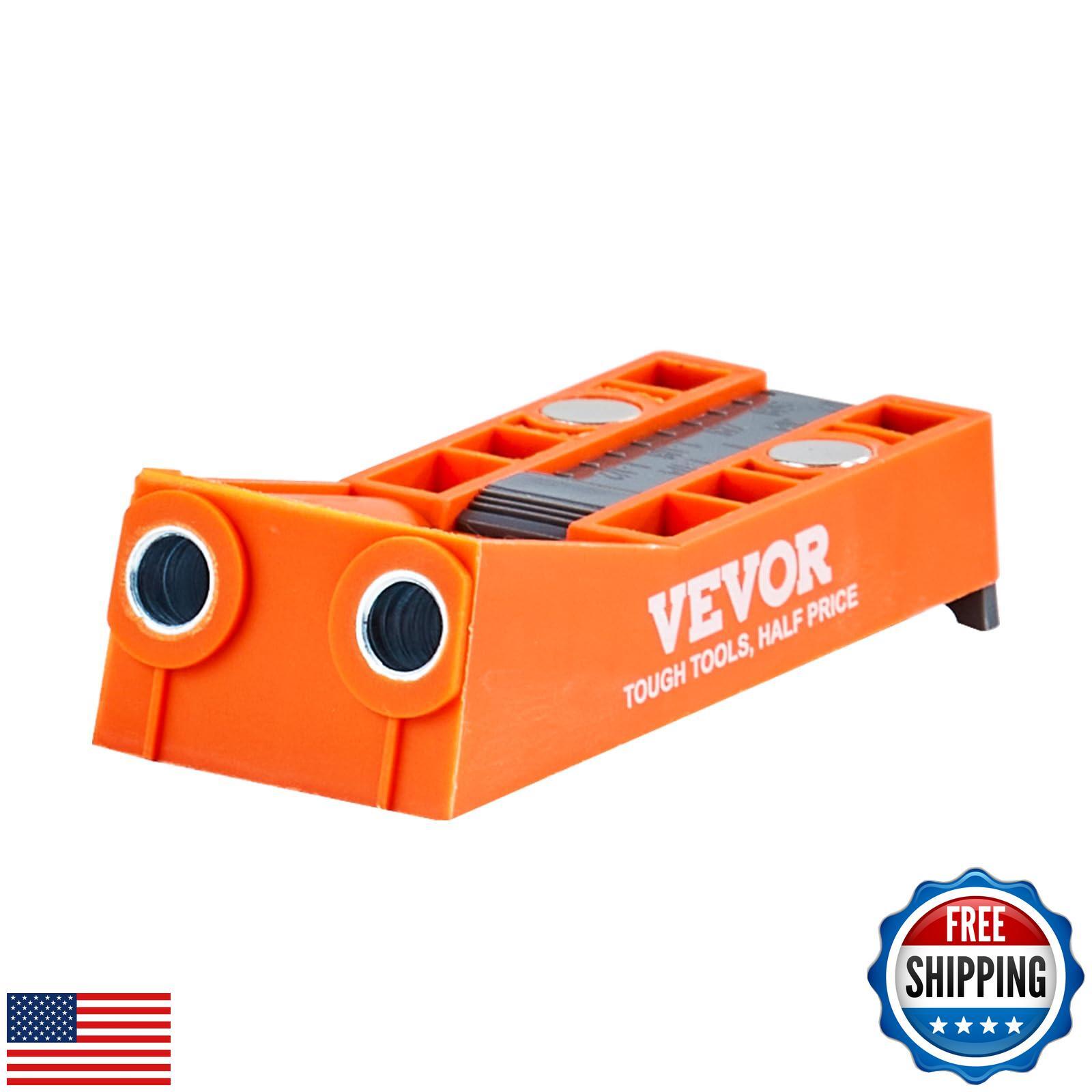 VEVOR Pocket Hole Jig, 56 Pcs Mini Jig Pocket Hole System with 9″ C-clamp, St