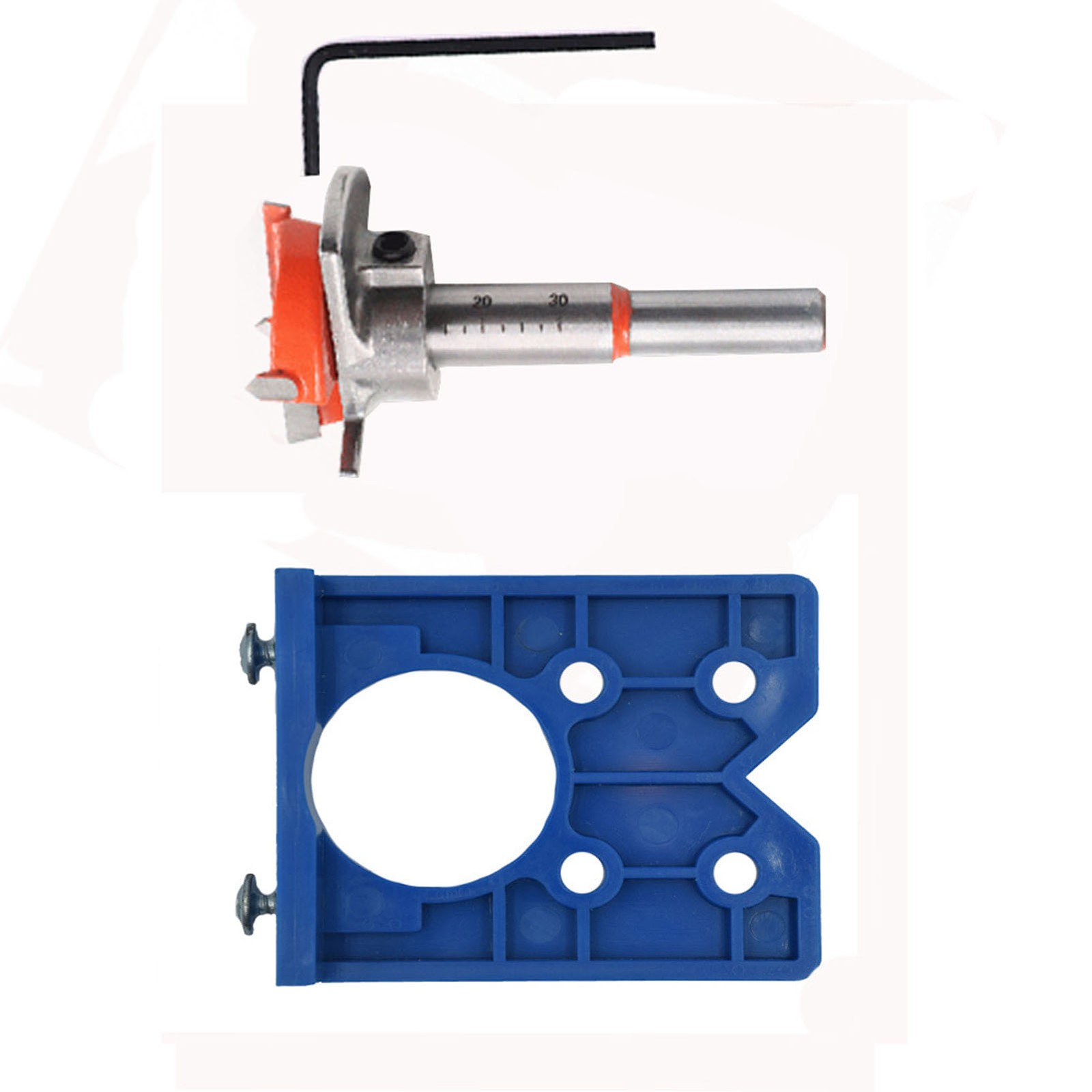 Hinge Jig Kit ABS Hinge Drilling Jig Locator With 35mm Incisive New