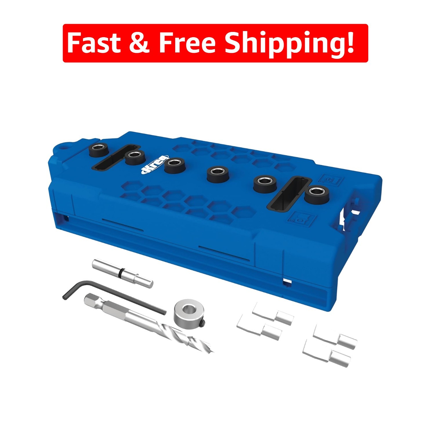 All-in-One 1/4 Inch Shelf Pin Jig – Perfect for Pro and DIY Cabinet Makers