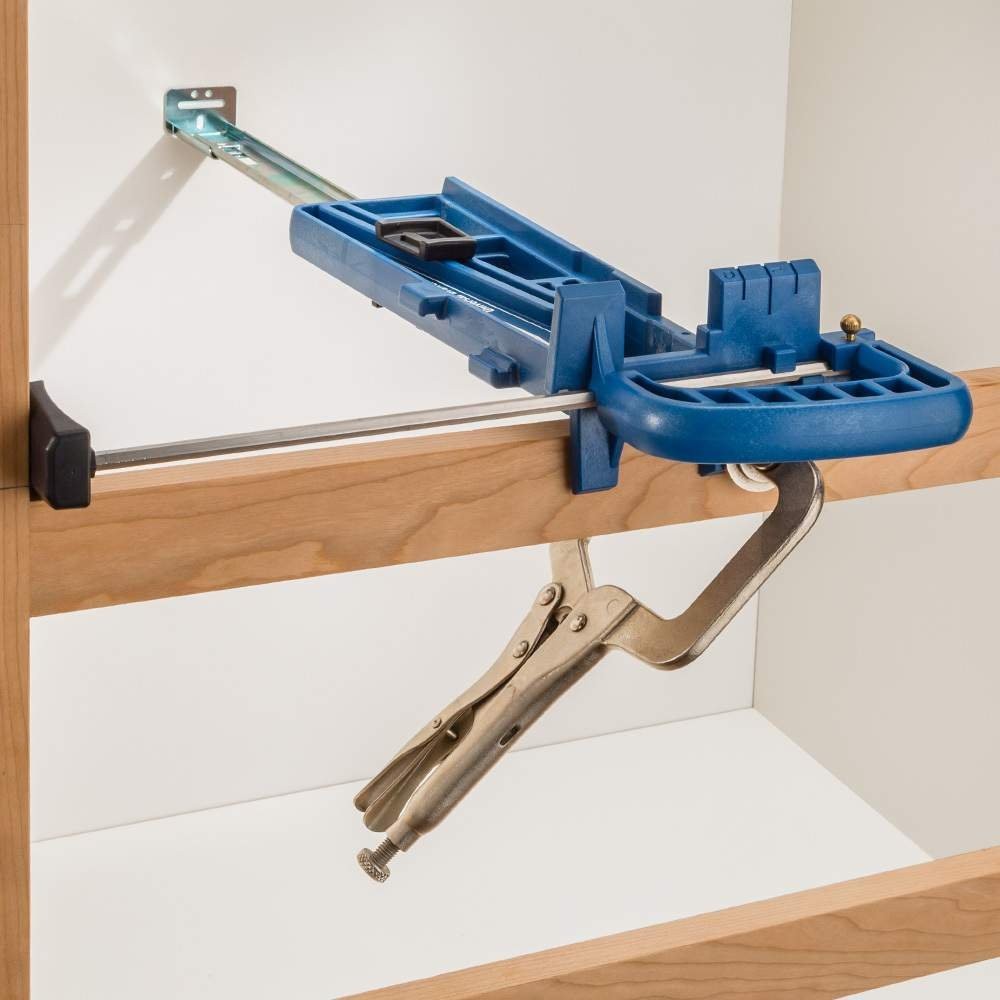 Universal Drawer Slide Jig for Fast Cabinet Installation