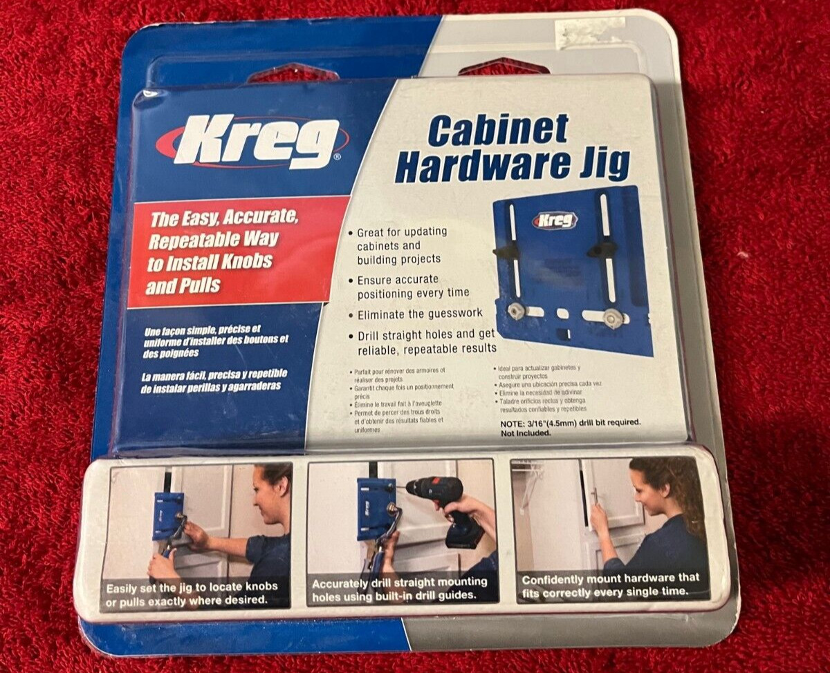 Kreg Tool Company KHI-PULL Cabinet Hardware Jig