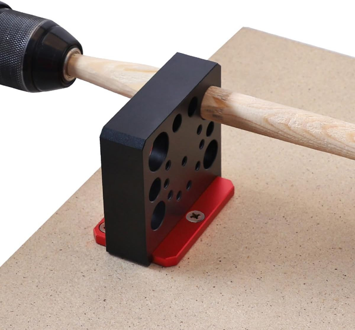 Dowel Maker Jig Kit, Imperial 5/16-3/4 Inch Carbide Inserts Dowel Maker, 8 Holes