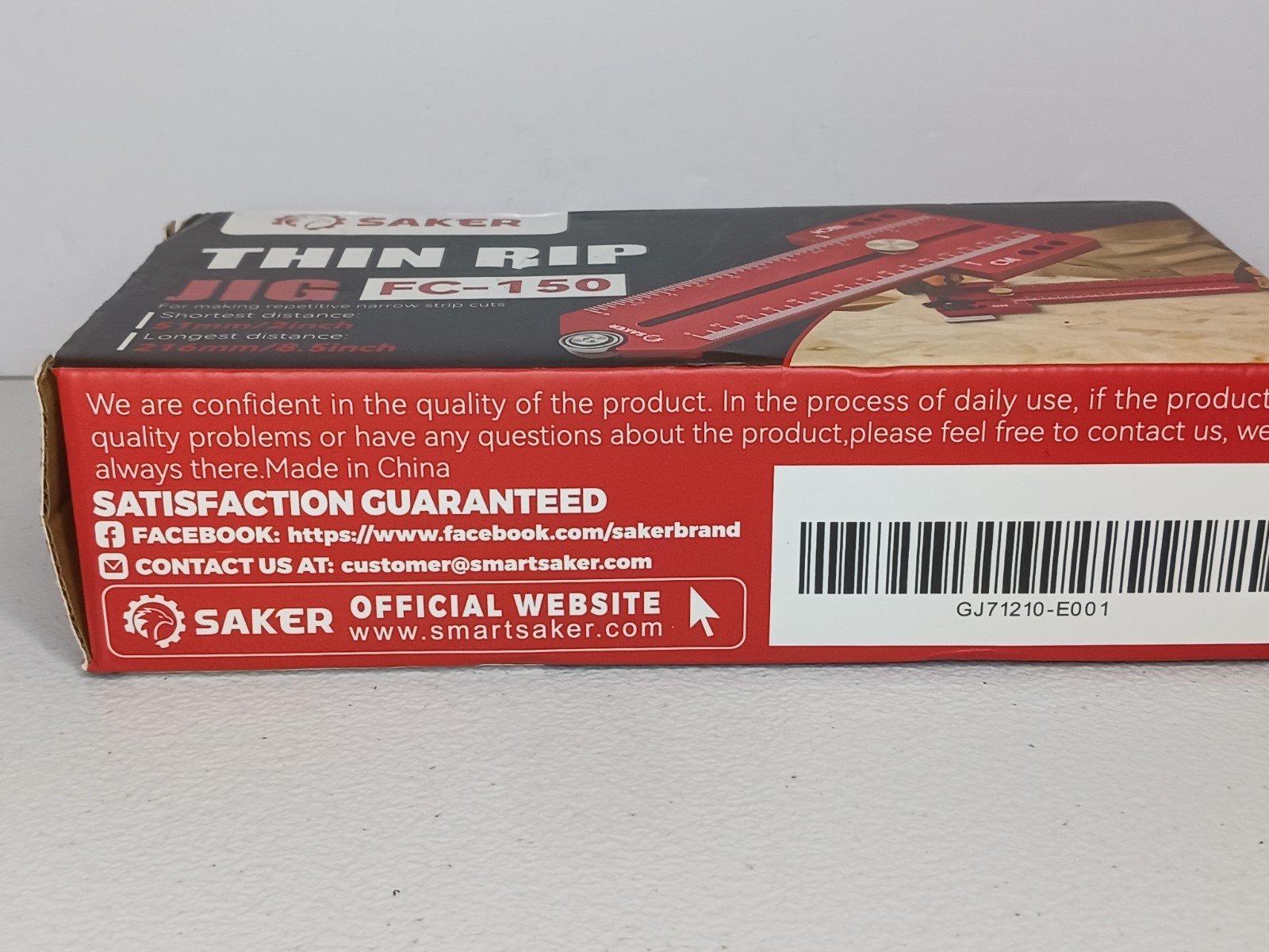 Saker Thin Rip Jig (Model FC-150)