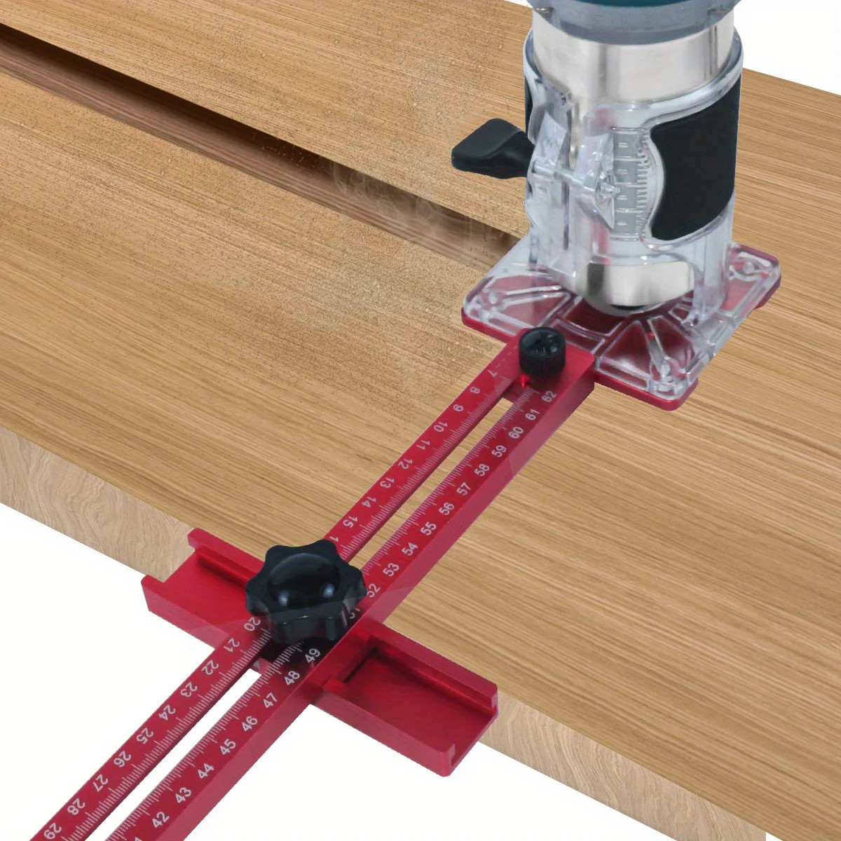 Router Milling Groove Bracket 4in1 Aluminum Cabinet Hardware Jig Circle Cutter