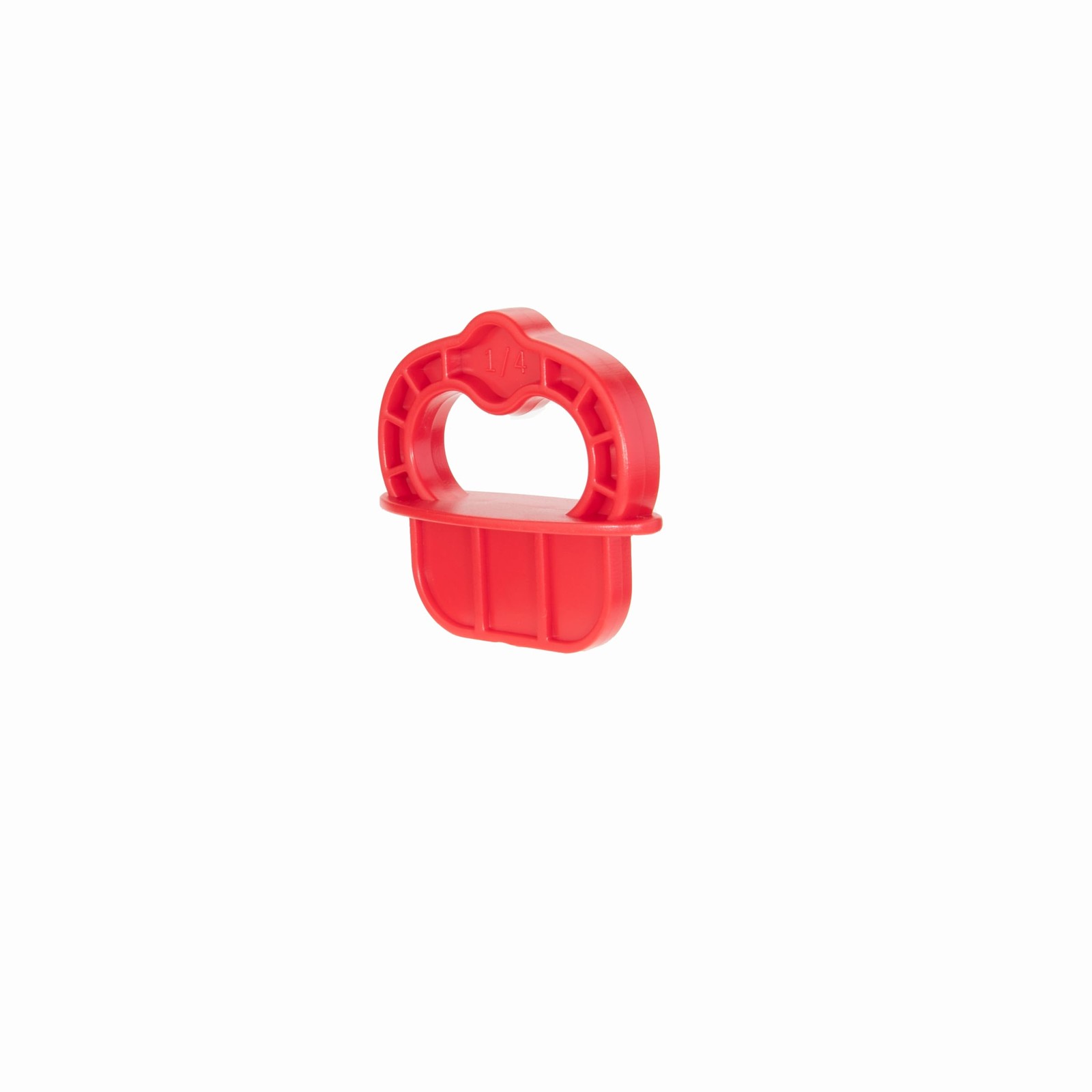 Deck Board Jig 12 Pcs Deck Spacer 1/4″ Red Deck Jig Spacer Rings