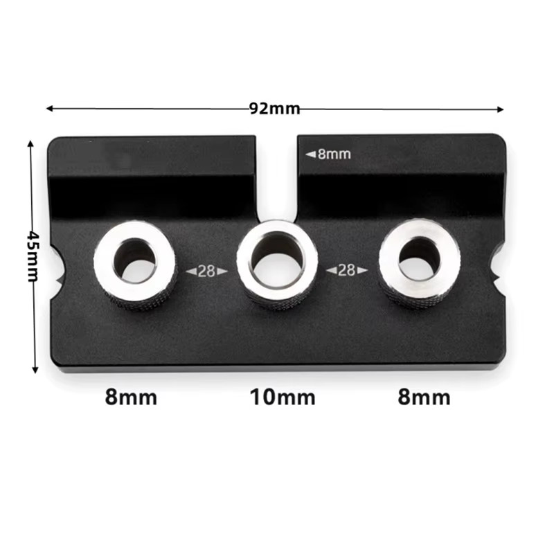Precision Jig Dowel Cam Jig 3 in 1 Dowelling Jig Master Kit Wood Hole Drilling G