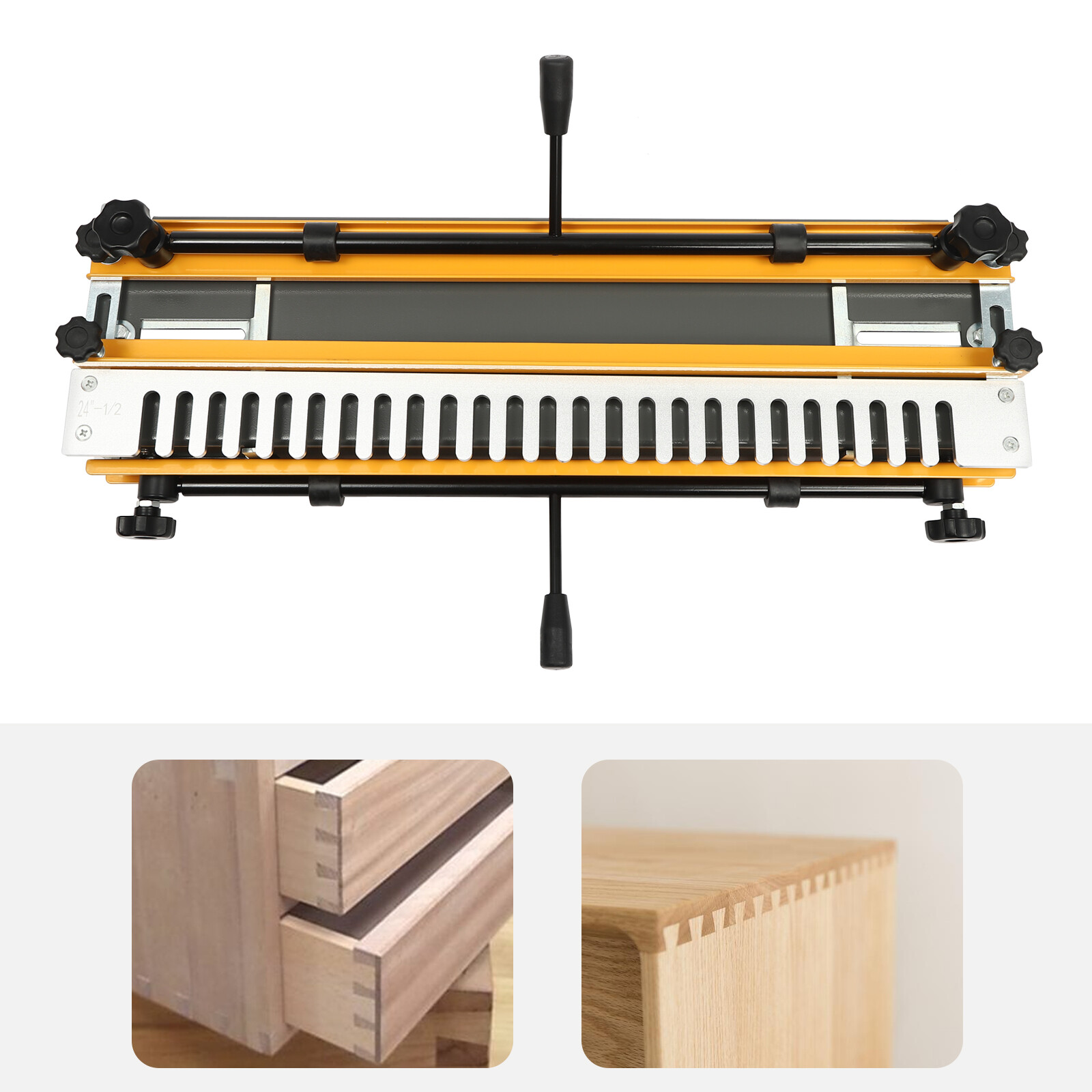 24″ Dovetail Jig Machine ,Woodworking Mini Template Kit for Precise Alignment