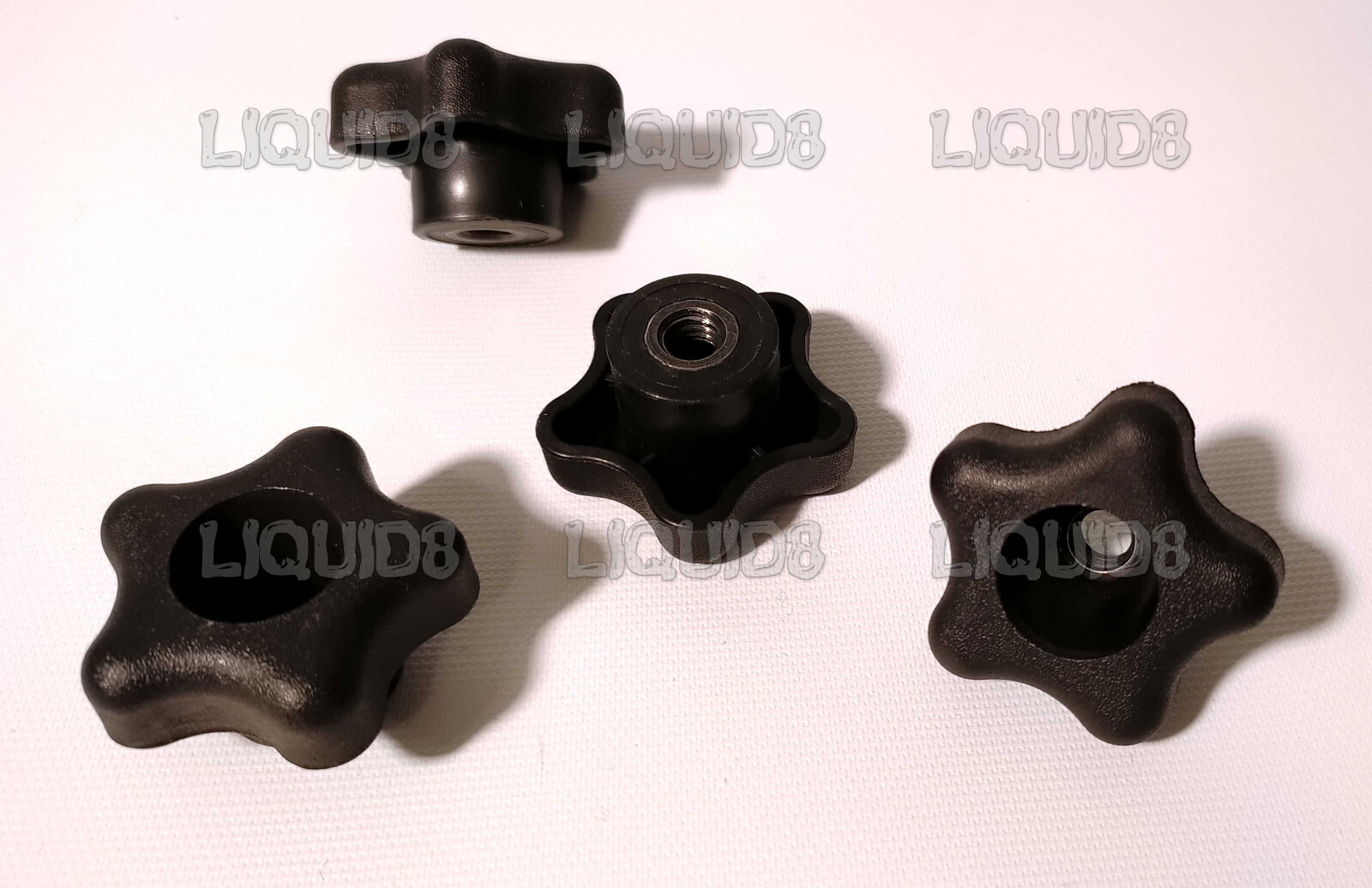 Threaded Knobs 5/16”-18 Female – Steel Threads Clamping Fixture Jig Knobs 4 pack