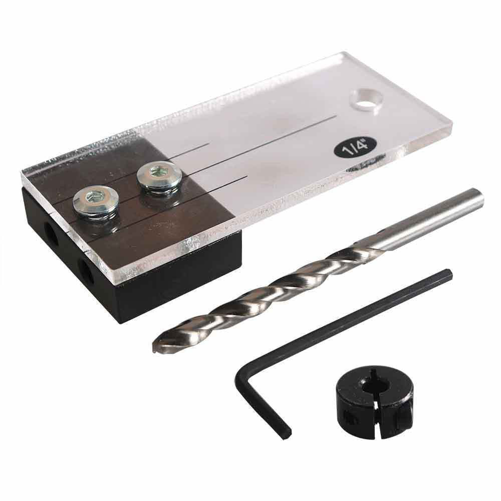 1/4″ Hole Quick Doweling Jig Dowel Kit