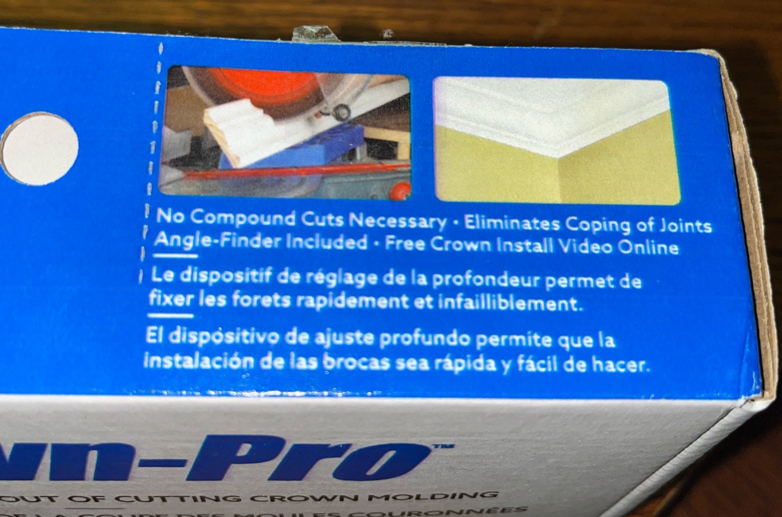 Kreg Crown-Pro Cutting Guide For Crown Molding Open Box