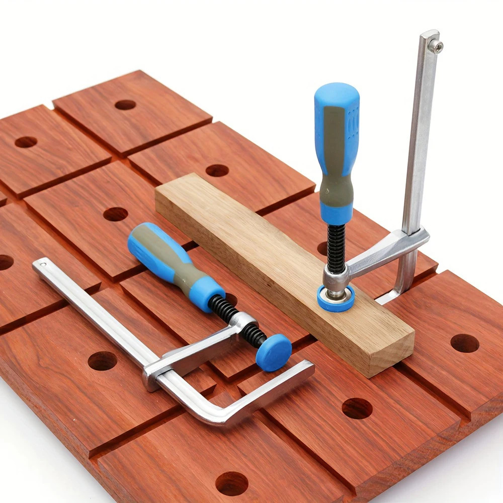 Dovetail Clamp with Soft-Grip Handle + Dovetail Router Bit ,For Track Saw Guide