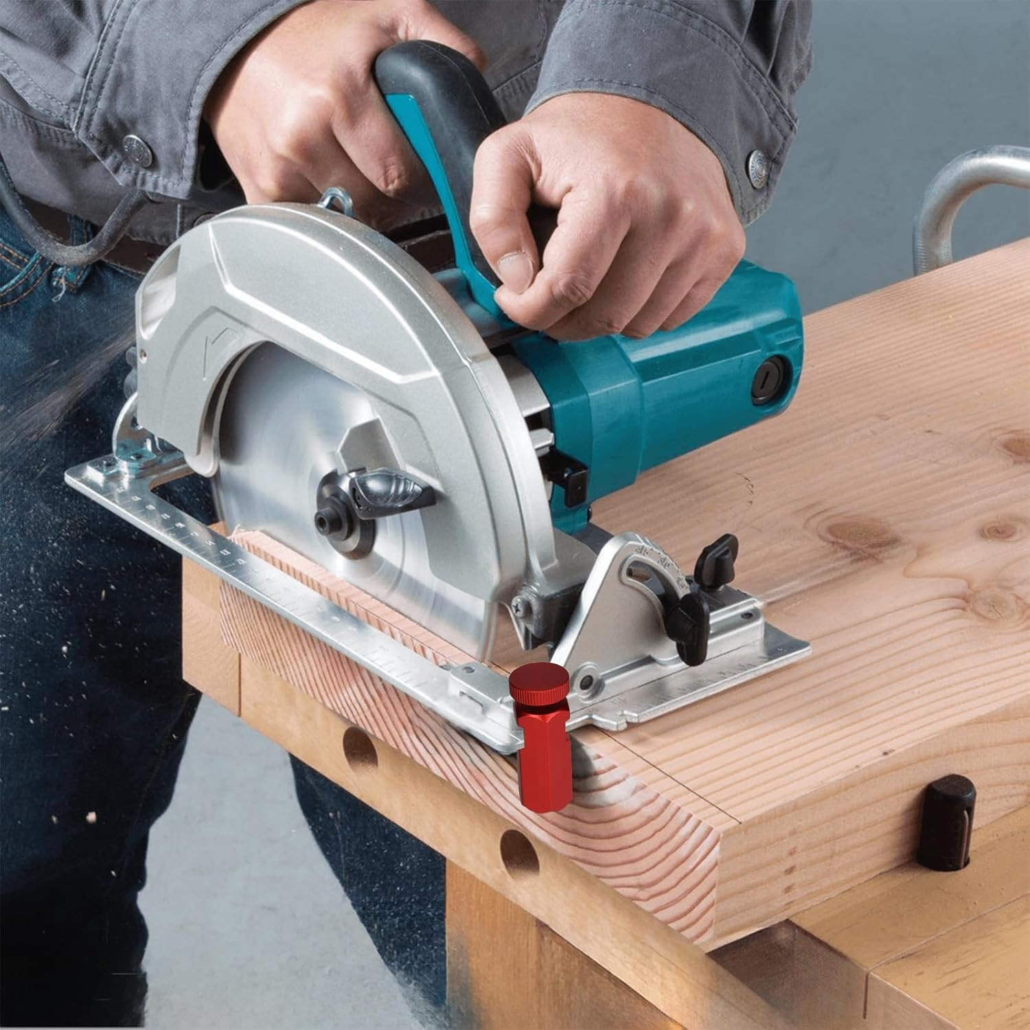 Tall Stair Gauges for Framing Square with Holder and Hook, Framing Jig for Speed