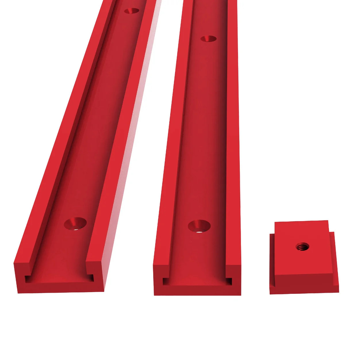 Aluminium 50Cm T30 T-Track and T-Slider T Slot Miter Track Jig – Miter Gauge Gui