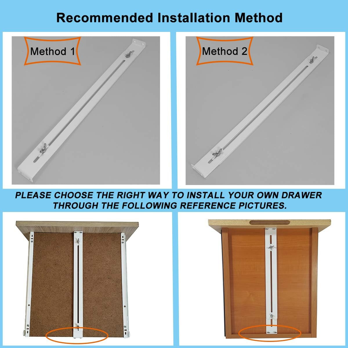 Drawer Repair Kit – Used to Reinforce and Repair Wooden/Mdf/Chipboard Drawers Ca