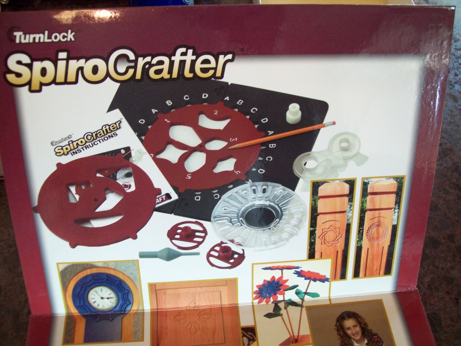 Milescraft SpiroCrafter TurnLock #1204 Create Patterns & Stencils Wood & Plastic