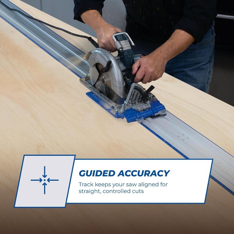 2750 Accu-Cut Expansion Pack – For Circular Saw Track – Adds 50″ Cutting Length