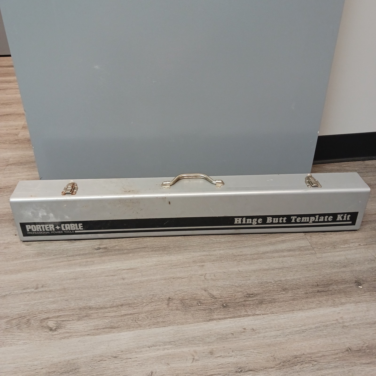 Porter Cable Hinge Butt Template Kit Model #59380 With Metal Case