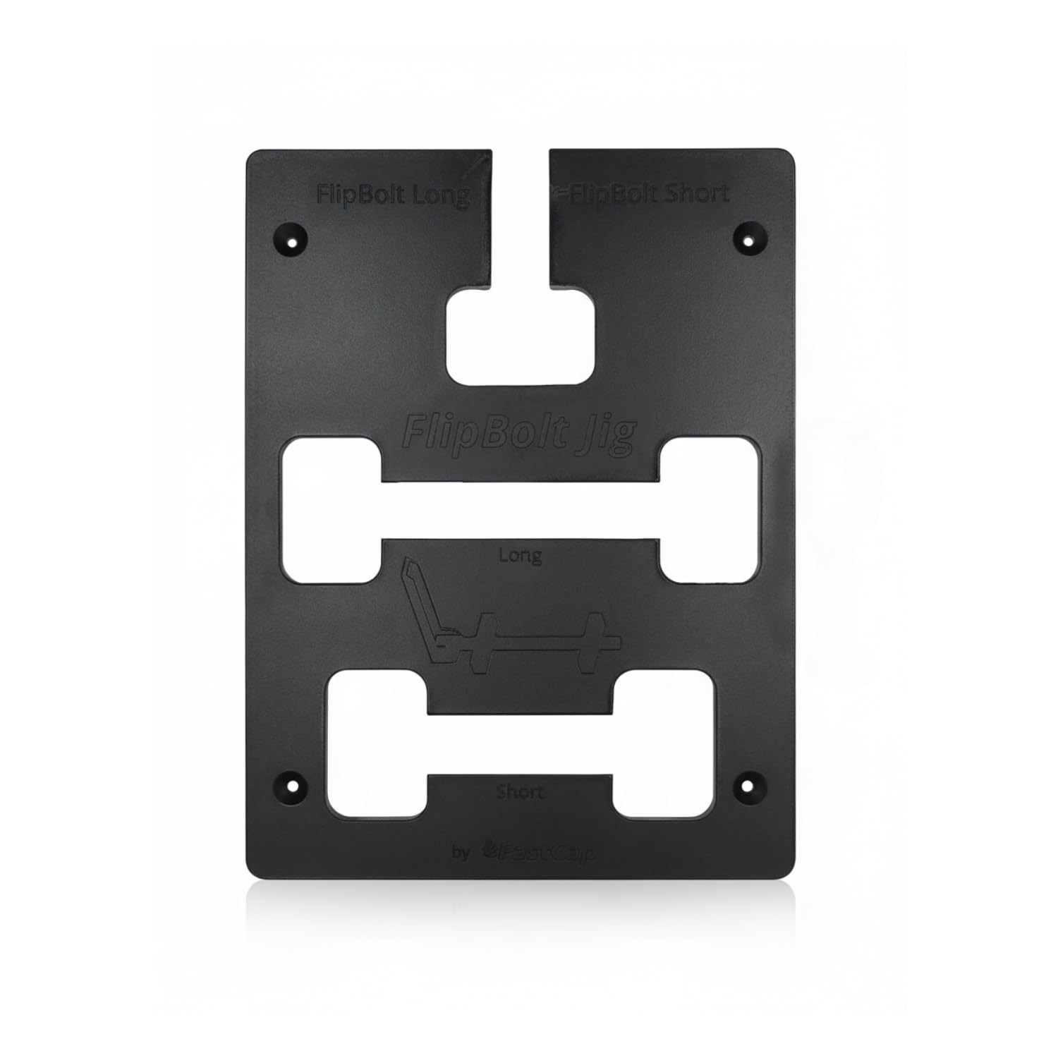FastCap FlipBolt Jig for Fastening Stiles & Countertops, Black